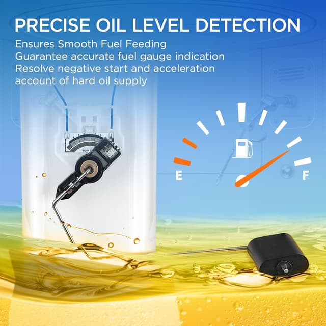 Detalle de SYKRSS E3559M Fuel Pump Module Assembly for 2002–2004 Chevy Tahoe & GMC Yukon V8 5.3L