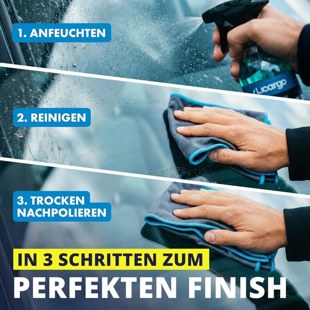 Thumbnail 2 de LICARGO Carbon Fenstertücher 2er-Set