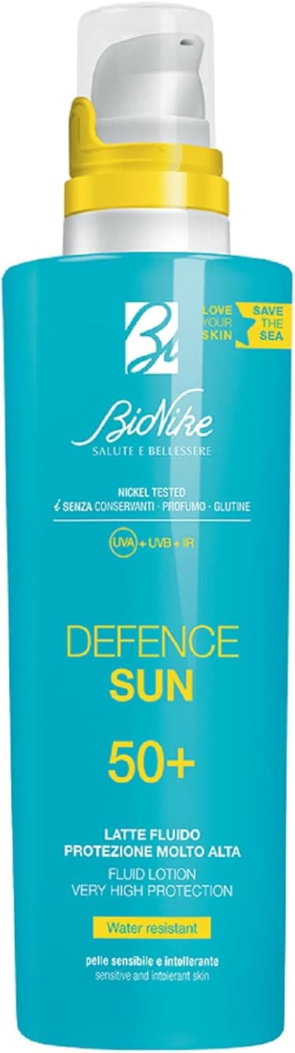 Detalle de BioNike Defence Sun Solare SPF 50+ Lait fluide 200 ml