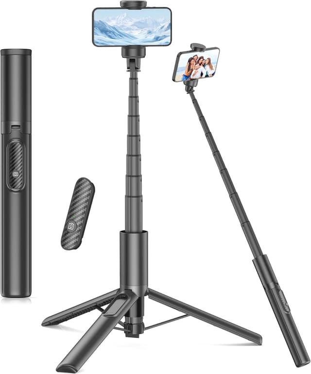 Detalle de Gahenwo selfie stick phone tripod 67-inch