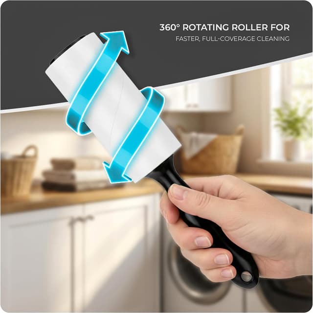 Detalle de Stick Well Lint Roller, 360 Sticky Sheets