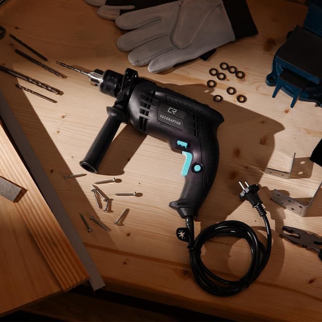 Detalle 2 de Cecotec CecoRaptor Impact Drill 850 W – perceuse à percussion avec mandrin sans clé 13 mm