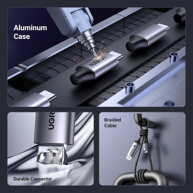 Thumbnail 6 de UGREEN USB C to DisplayPort 1.4 Cable 8K@60Hz