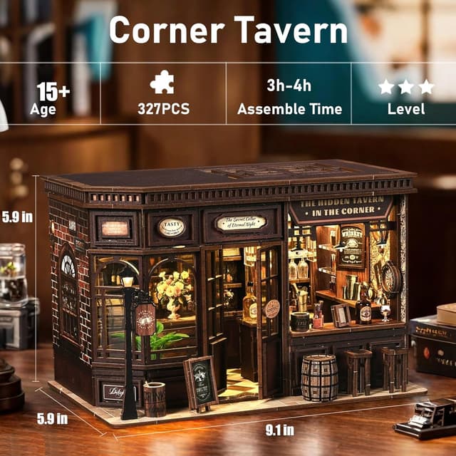 Thumbnail 1 de Lannso AWO3-001 Miniature Dollhouse Kit