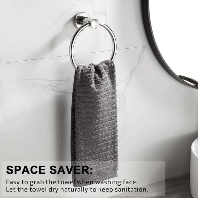 Thumbnail 1 de BGL Towel Ring Stainless Steel 304 chrome bathroom ring