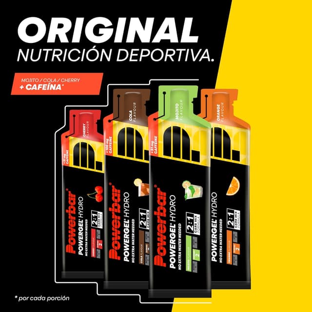 Thumbnail 2 de Powerbar PowerGel Hydro Mojito – Gel Energético con Cafeína ⚡