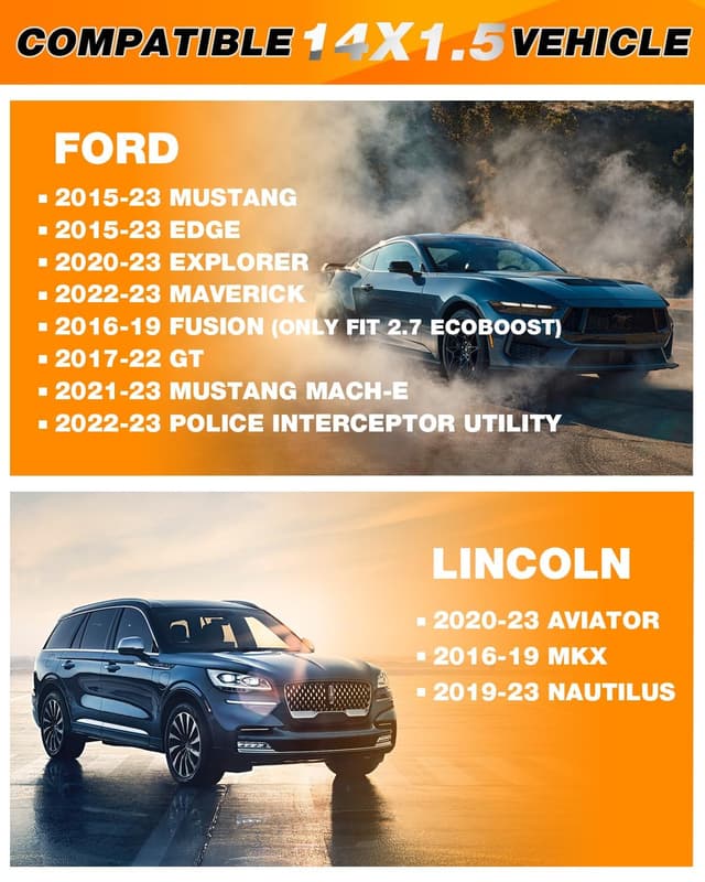 Detalle de dynofit 14x1.5 Wheel Lug Nuts 20PCS