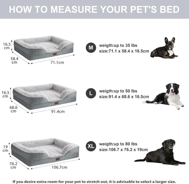 Thumbnail 3 de Quilmfoam Large Dog Bed