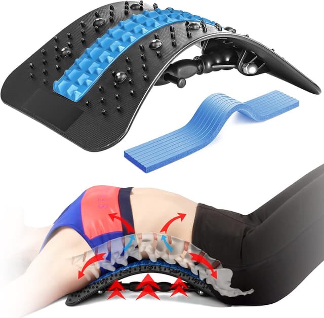 Detalle de Rückenstrecker 275 lbs Rückenmassagegerät 2026