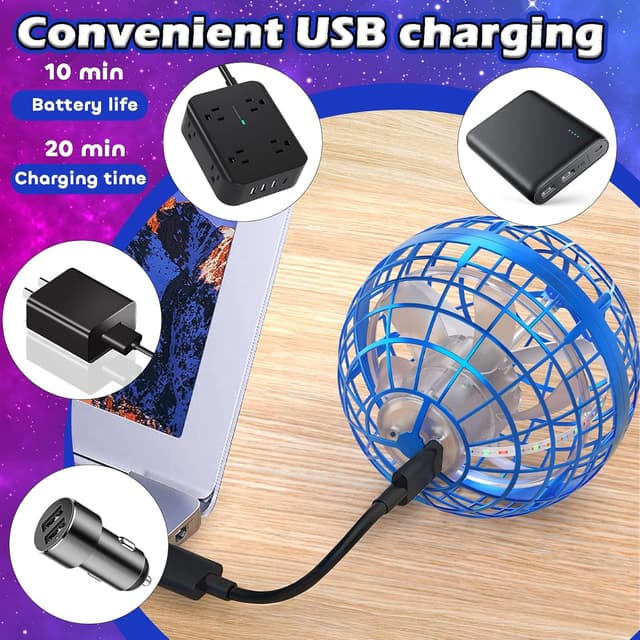 Thumbnail 5 de Tikduck Flying Orb Ball 2025 hover drone