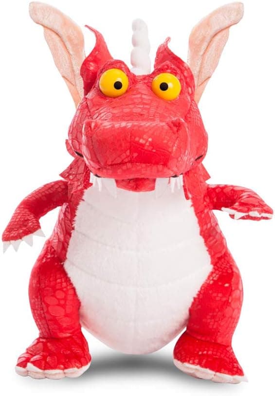 Detalle de Room on The Broom Dragon Plush Red/White