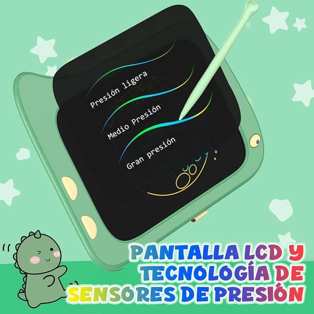 Thumbnail 4 de ORSEN LCD Schreibtafel 8,5 Zoll Dinosaurier