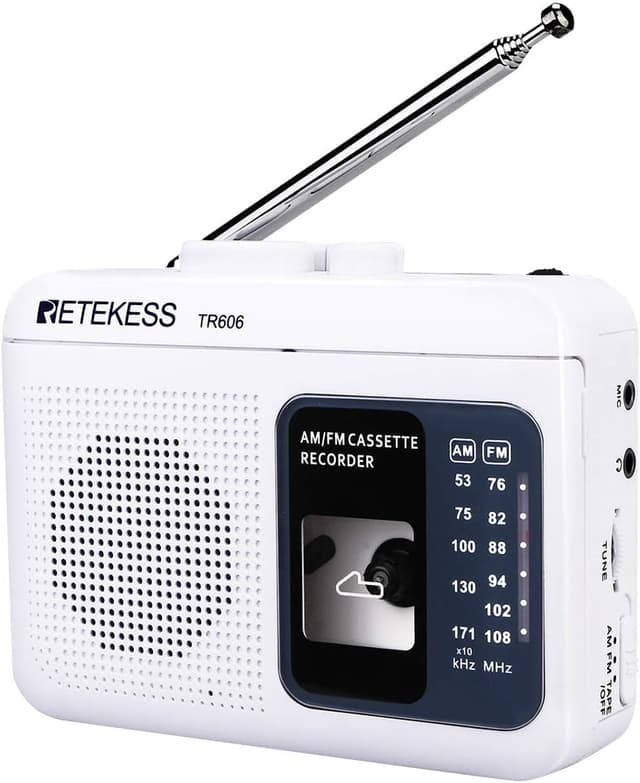 Imagen de Retekess TR606 Registratore a cassette portatile 4,7x3,6 en OfertitasTOP