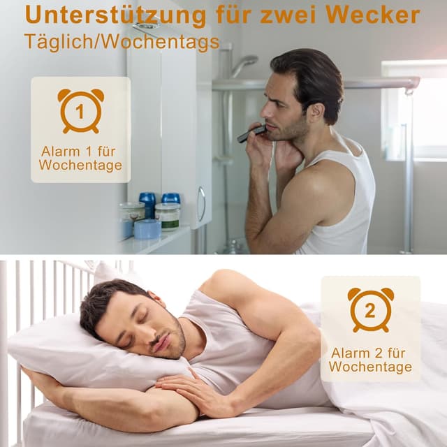 Thumbnail 6 de Cadrim Wake Up Licht Tageslichtwecker 7 Sounds