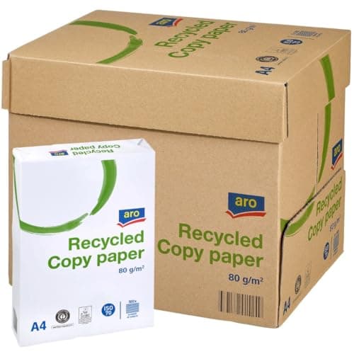 Detalle de aro Papel A4 reciclado 80 g/m² 📄