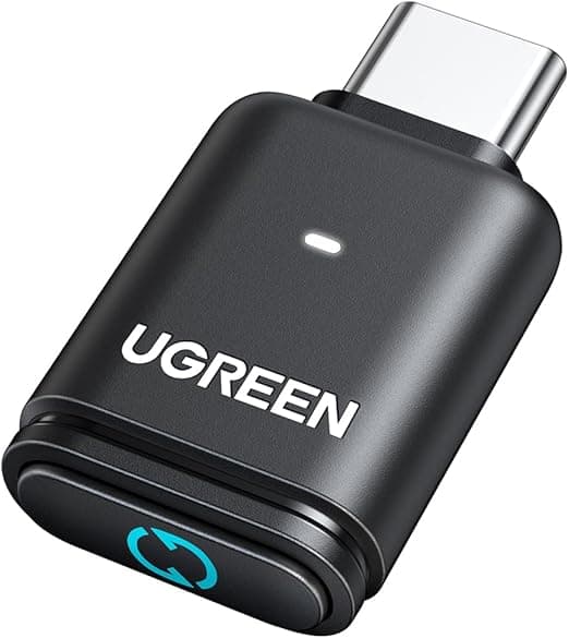 Imagen de UGREEN USB C Transmisor Bluetooth 5.3 para Juegos en OfertitasTOP