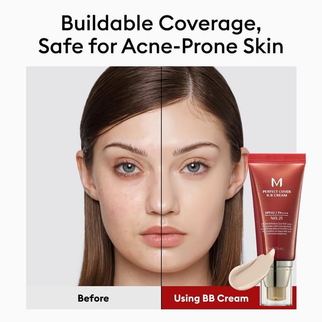 Detalle 2 de MISSHA M Perfect Cover BB Cream 1.69 Fl Oz ๐