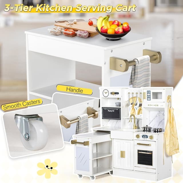 Detalle 1 de BRINJOY Cuisine en bois 3+ ans