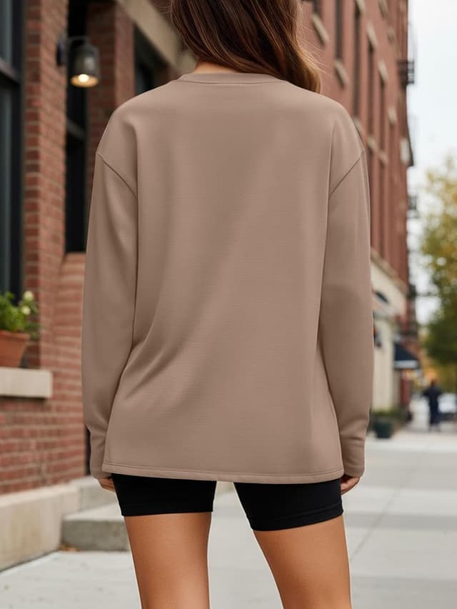 Thumbnail 3 de Trendy Queen Oversized Long Sleeve Tee 2025