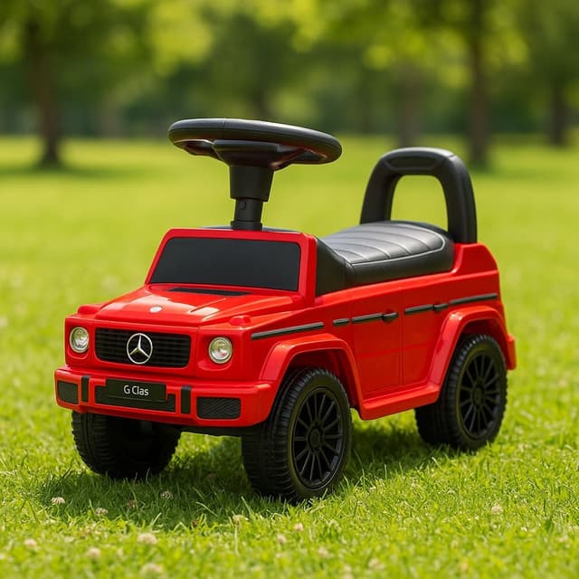 Thumbnail 6 de Baroni Toys Suv Mercedes Ride-On 1-4 anni 69,5x29x43 cm Rosso