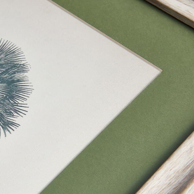 Detalle de El Corte Inglés Set de cuadros Palmeras 🖼