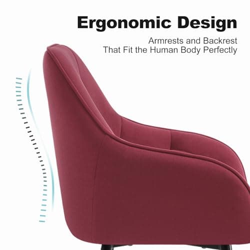 Thumbnail 8 de WOLTU EZS02bd-4 - Sillas de Cocina 💺 de Terciopelo Burdeos