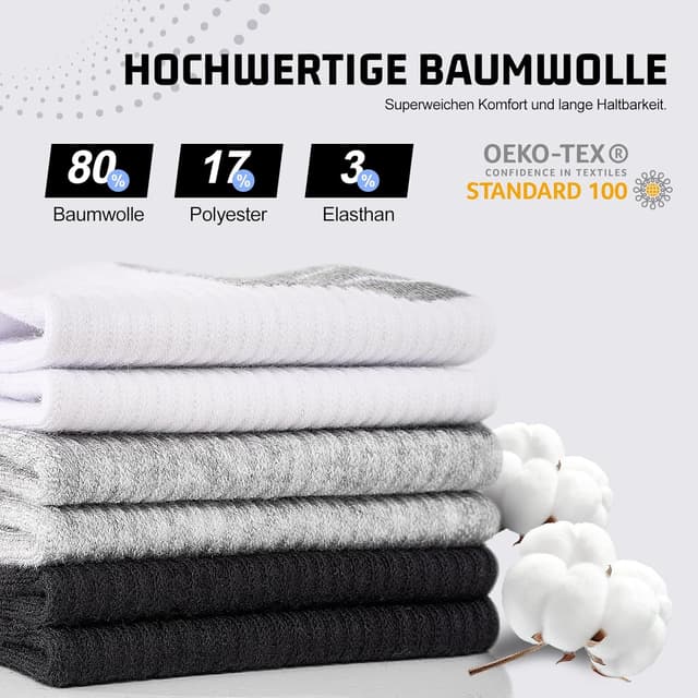 Detalle 2 de Effeet Sneaker Socken 10/20 Paar 43-46