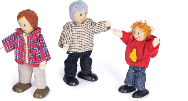 Thumbnail 6 de Hape Familia feliz Réf E3500 muñecos