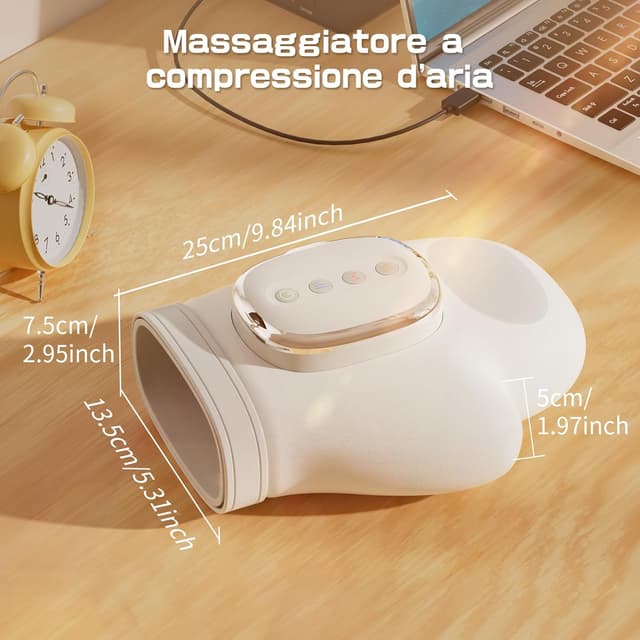 Detalle 1 de Prisag massaggiatore mani wireless, 15 min