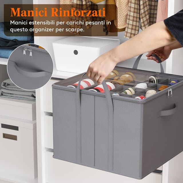 Detalle de Lifewit Organizer Scarpe Armadio 12–16 Paia