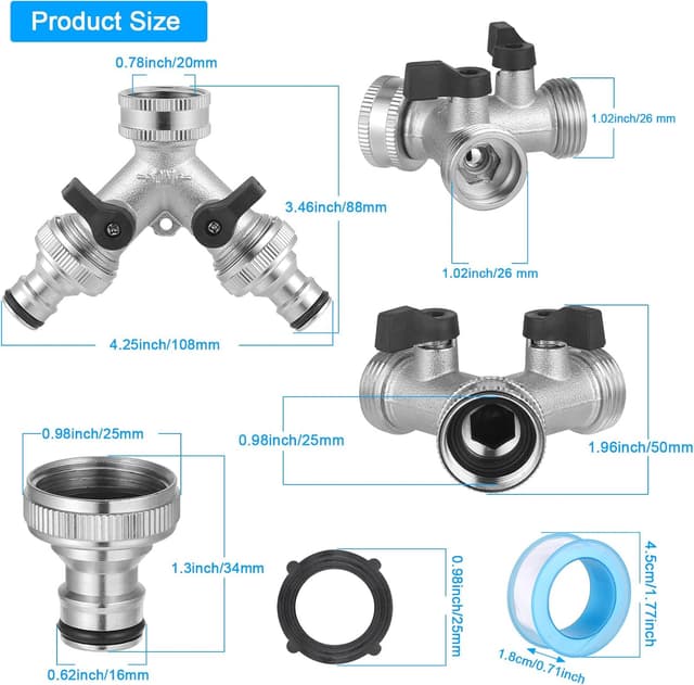Thumbnail 5 de Zocipro Hose Splitter 2 Way