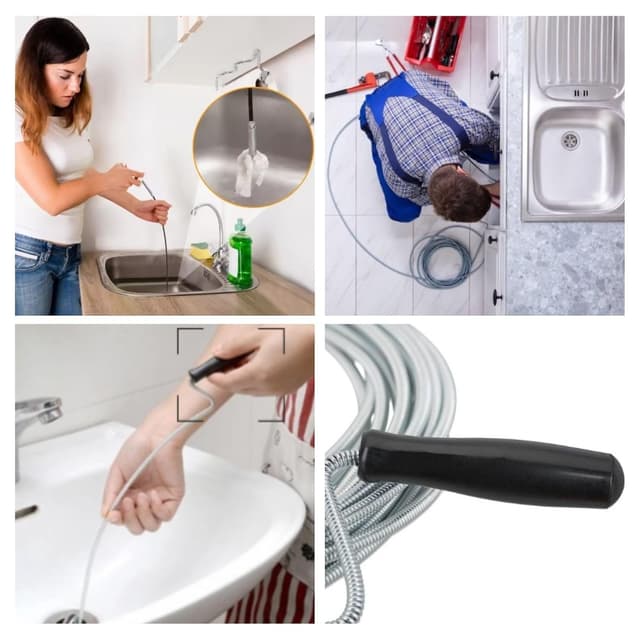 Thumbnail 2 de Toolland Drene Resorte Desbloqueador Fregadero 7mm x 10m 🛠