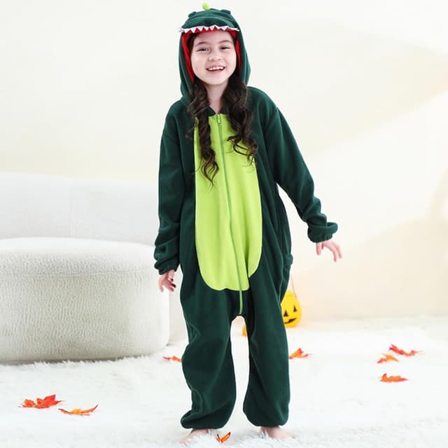 Detalle de CarRivb Kids Onesie Tier Kostüm mit Kapuze