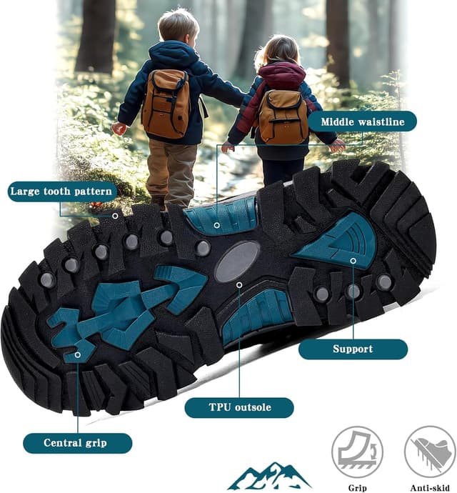 Detalle 2 de ASHION Winterschuhe Kinder Schneestiefel