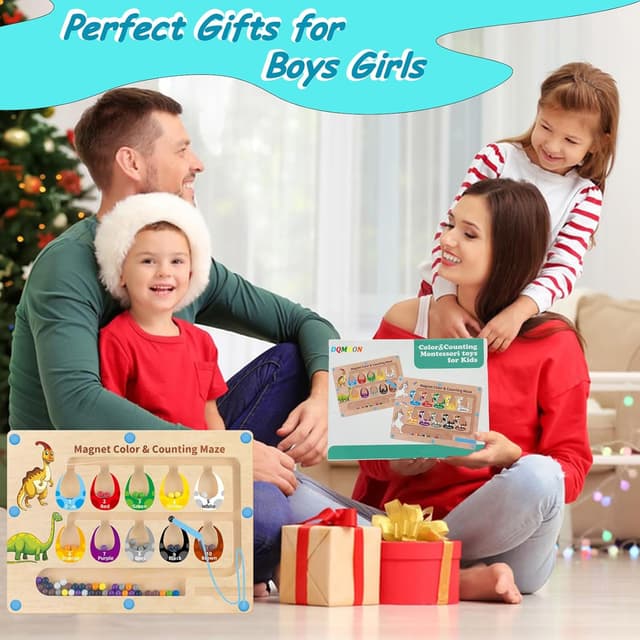 Thumbnail 6 de DQMOON Magnetic Colour and Number Maze for Ages 3–5