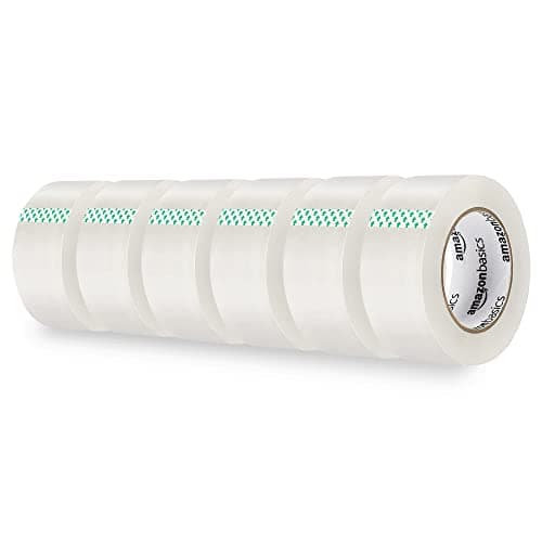 Detalle 2 de Amazon Basics 6 unidad cinta de embalaje 4,77 cm × 99,6 m