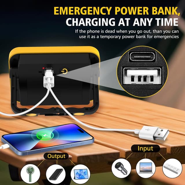 Detalle 2 de NATPOW LED Work Light 2-Pack 5‑Mode