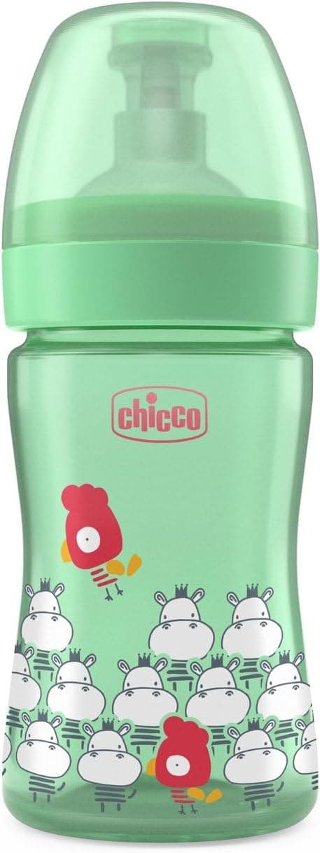 Detalle de Chicco Tazza Antigoccia PUSH&PULL verde per bambini 18 mesi+