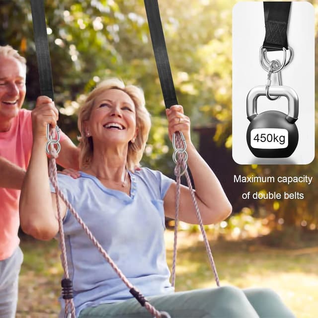 Thumbnail 5 de MINVOO Correas de Hamacas 5 x 50 cm 450KG