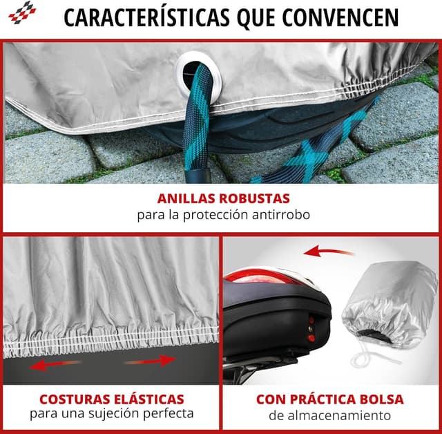 Thumbnail 4 de Walser Lona Moto All Weather XL 255x110x135