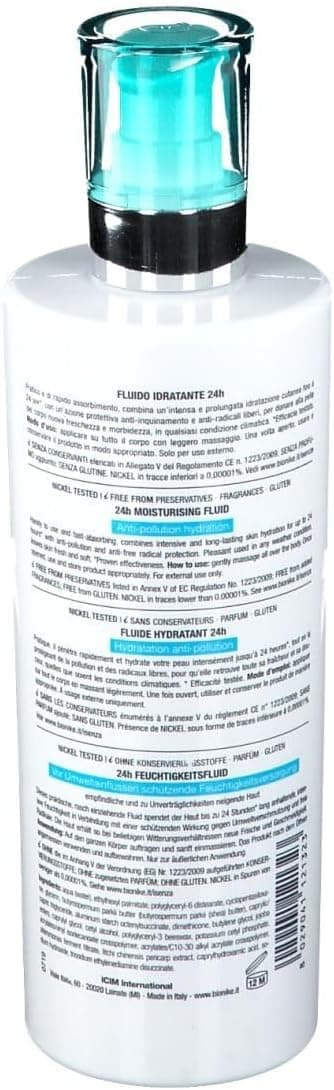 Detalle 2 de Bionike Defence Body Hydraboost Fluido Idratante Corpo 24H per pelli sensibili, 400 ml