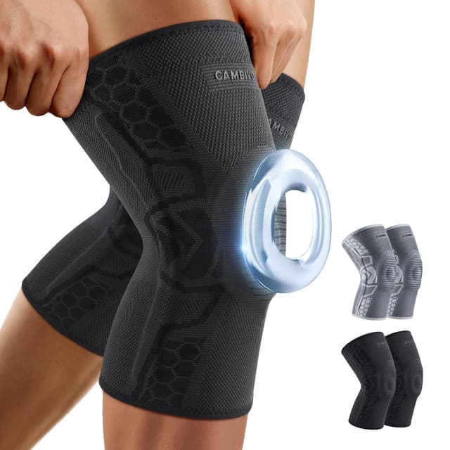 Detalle de CAMBIVO Kniebandage 2er Set mit Gel Pads