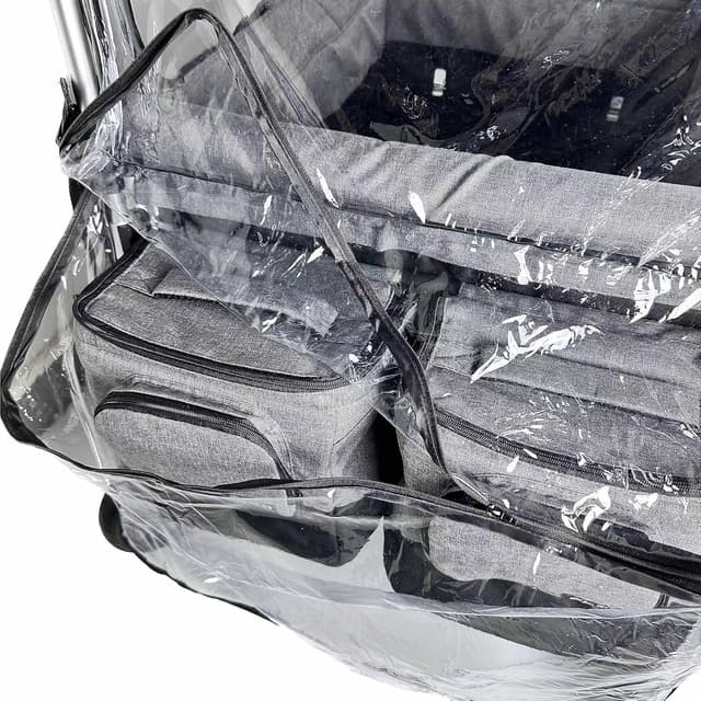 Thumbnail 6 de Large Size Trolley Rain Cover with Mosquito Net and Waterproof Window (2-in-1)