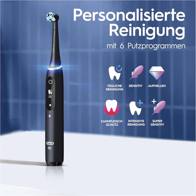 Detalle 2 de Oral-B iO Series 8 Plus 2er Zahnbürste 🪥