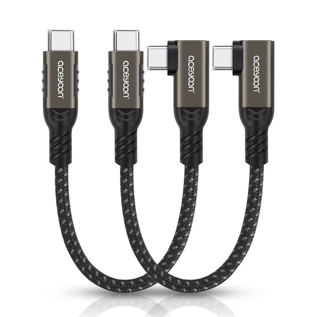 Detalle de Aceyoon 240W short USB C cable 10cm