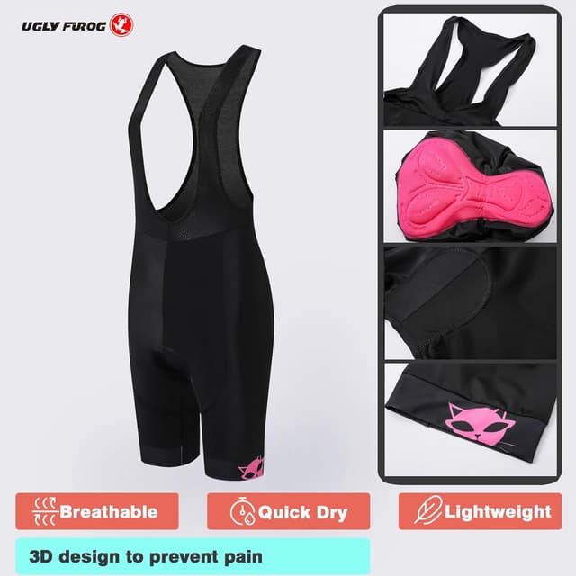 Thumbnail 6 de UGLY FROG SJW01 MTB Sommer Damen Trikot mit Reißverschluss (kurzarm)