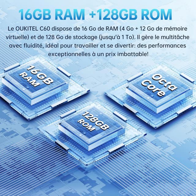 Thumbnail 5 de OUKITEL C60 Android 15 10000mAh 6,88