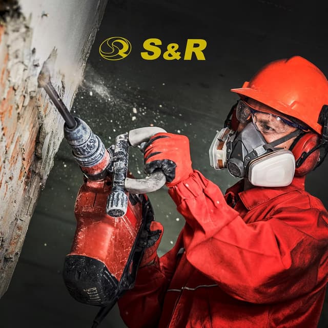 Thumbnail 6 de S&R Jeu 4 Burins SDS-Plus 250 mm