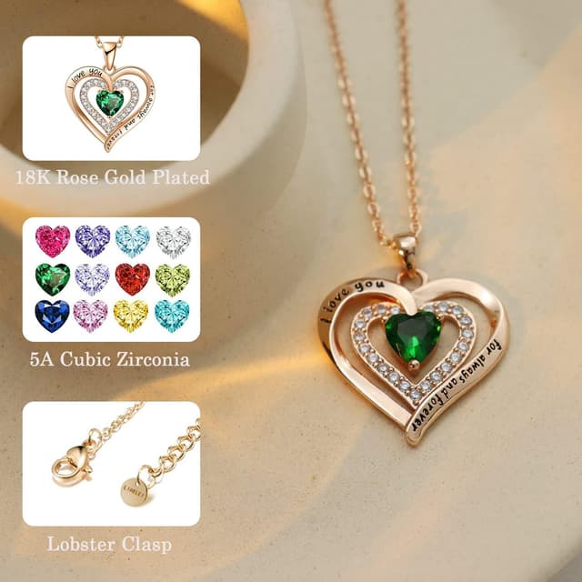 Detalle 2 de LIHELEI Kette 40+5 cm Herzanhänger