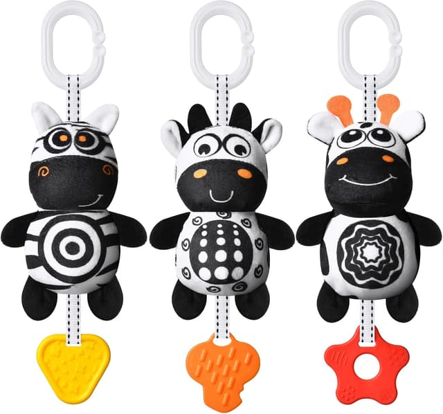 Imagen de Aolso Juguetes Colgantes para Cochecito 3 piezas en OfertitasTOP